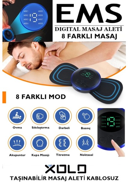 Masaj Aleti Elektronik Tens Masaj Cihazı Kablosuz