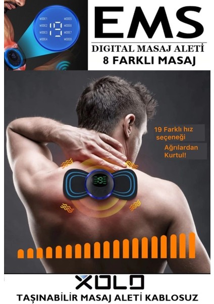 Masaj Aleti Elektronik Tens Masaj Cihazı Kablosuz modelleri