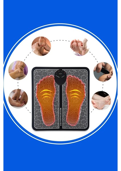 Ems Ayak Masaj Pedi Foot Massager Titreşimli Refleksloji Masaj Aleti modelleri