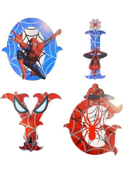 Spider Man 16 Kişilik Doğum Günü Seti