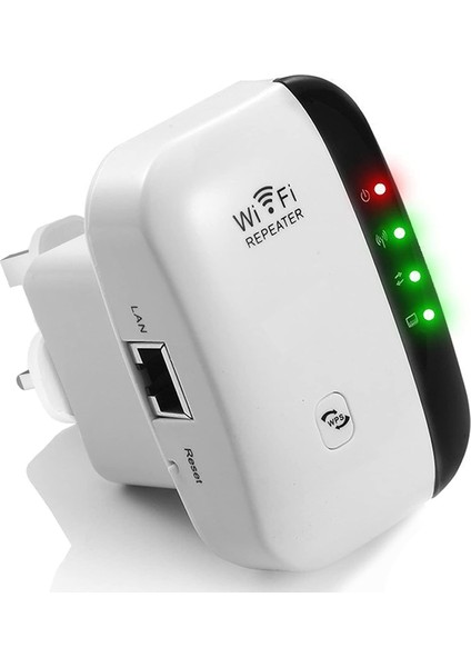 Wifi Repeater Menzil Genişletici Sinyal Güçlendirici, 300MBPS Ev Için Internet Erişim Noktası