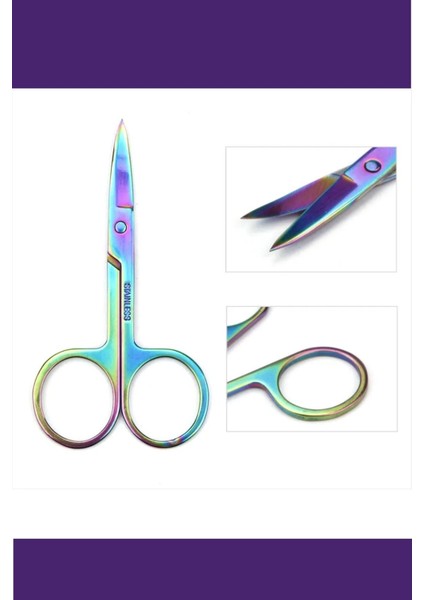 Rainbow Ucu Kıvrık Sakal Bıyık Favori Makası modelleri