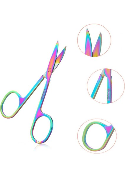 Rainbow Ucu Kıvrık Sakal Bıyık Favori Makası fırsatları