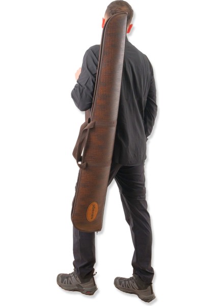 Lüks Tüfek Kılıfı - Savage - Kahve Yılan - 66 Namlu indirimleri