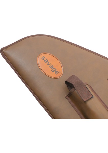Şarjörlü Tüfek Kılıfı - Savage - Hakiki Deri - Koyu Kahve - 51 Namlu fırsatları