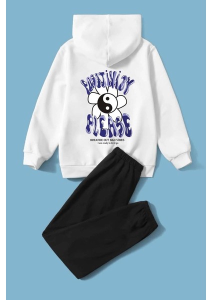 Uygun Tarz Çocuk Positivity Eşofman Takımı