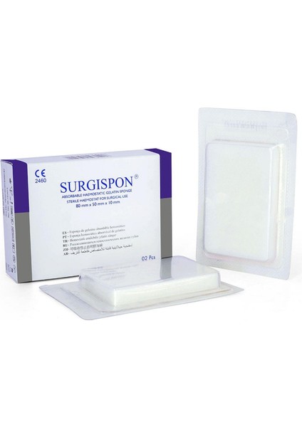 Surgispon - Spongostan Durdurucu 80X50X10