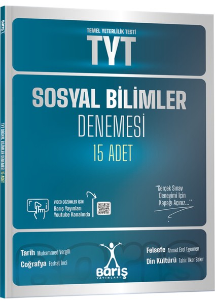Tyt Sosyal Bilimler Denemesi 15 Adet