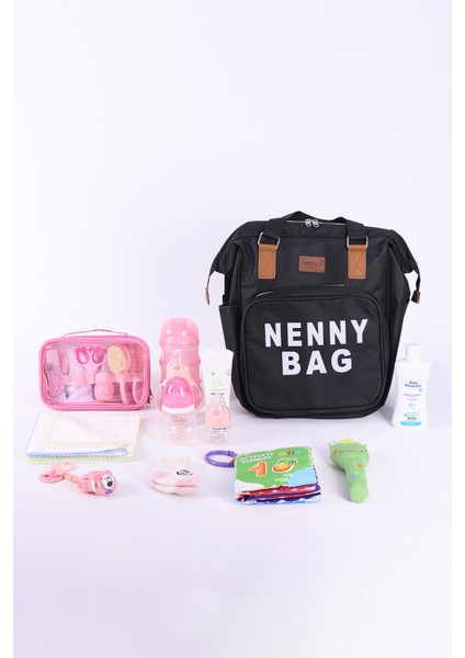 Nenny Baby Kadın ve Anne Bebek Bakım Sırt Çantası Askı Aparatlı
