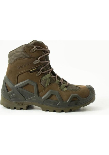 SS611 Su Geçirmez Bağcıklı Tactical/outdoor Kışlık Askeri Kısa Haki Çöl Botu