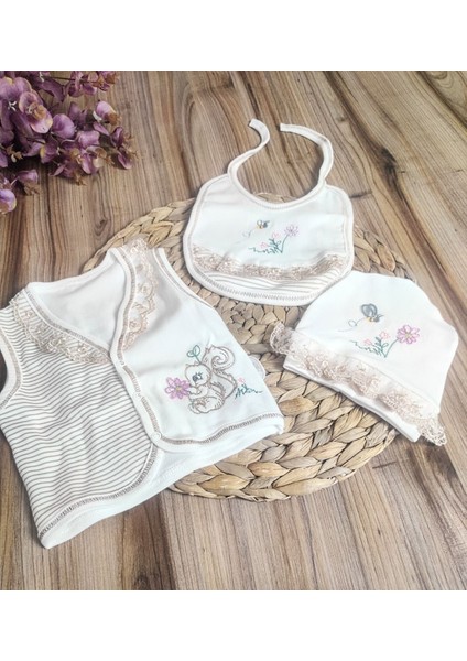 Minik Sincaplı Kız Bebek 10'lu Hastane Çıkışı