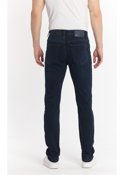 Erkek Lacivert Slimfit Kot Pantolon fırsatları