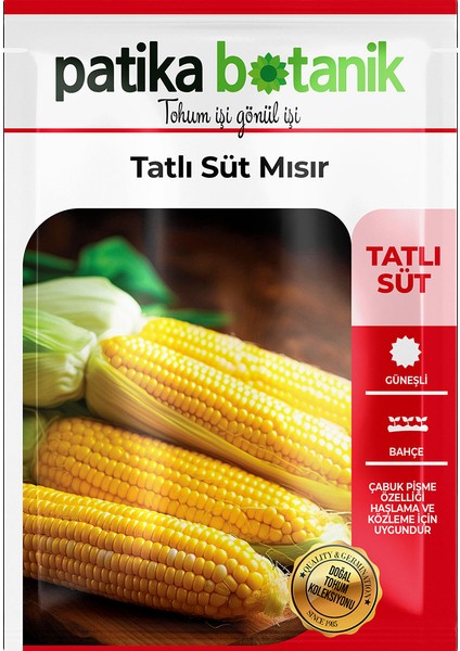 40 Adet Yerli Ata Tatlı Mısır Tohumu (Haşlamalık, Közlemelik) fiyatları