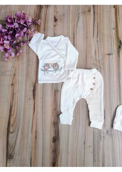 Romantik Baykuş Kız Bebek 5'li Hastane Çıkışı