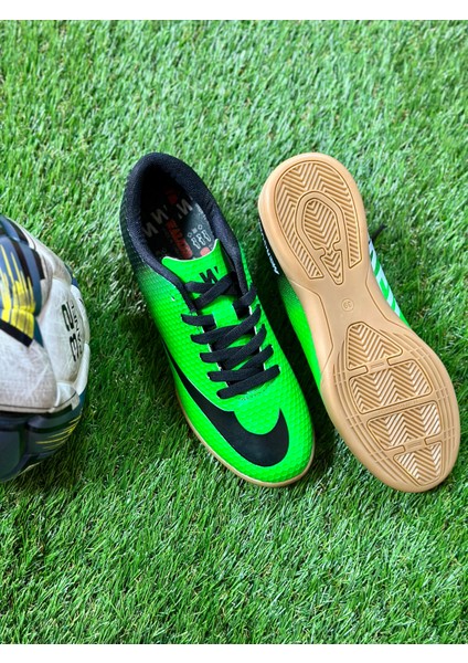 Futsal Kaymaz Salon Futbolu Ayakkabısı Parkur Ayakkabısı