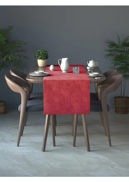 Kadife Dokulu Runner ( 40 cm x 140 cm ) modelleri
