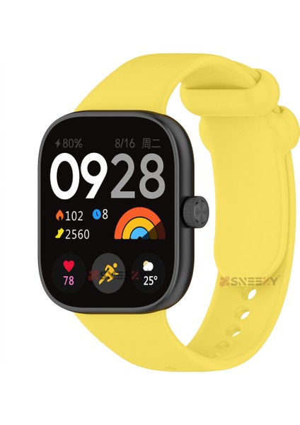 Redmi Watch 5 Uyumlu Kordon Purelux Soft Yumuşak Silikon Kordon Kayış Şık Görünüm