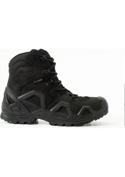 SS611 Su Geçirmez Bağcıklı Tactical/outdoor Kışlık Askeri Kısa Siyah Çöl Botu