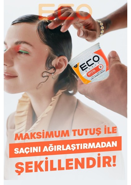 Style Kristal Uv Işın Koruması Dolgun ve Hacimli Şekillendirici 236ML Krystal Styling Gel