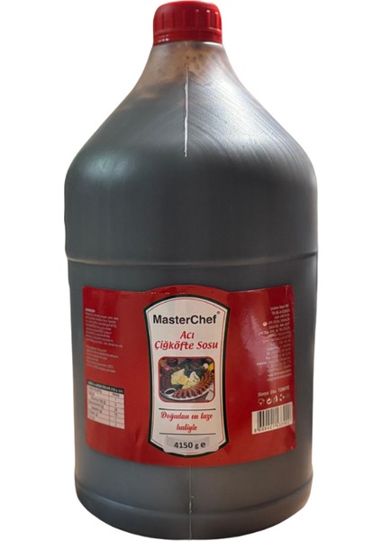 Masterchef Acı Çiğköfte Sosu 4150 gram