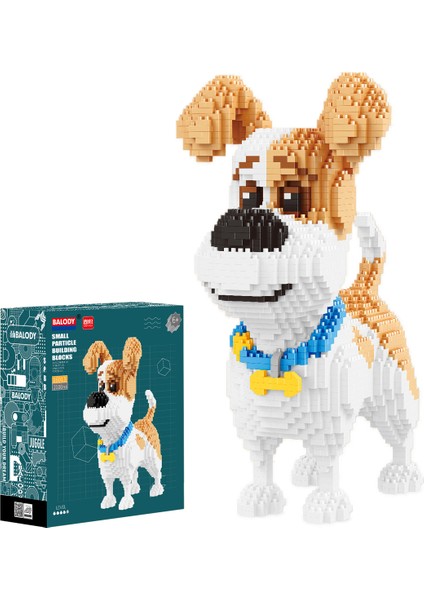 Evcil Hayvan Serisi – Jack Russel Terrier (BL16013) Mikro Blok Yapı Oyuncakları Seti