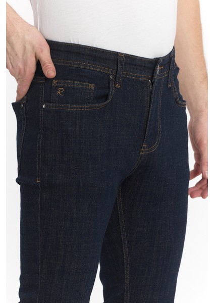 Erkek Indigo Slimfit Kot Pantolon