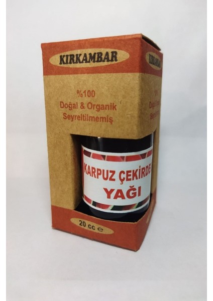 Karpuz Çekirdeği Yağı 20 cc