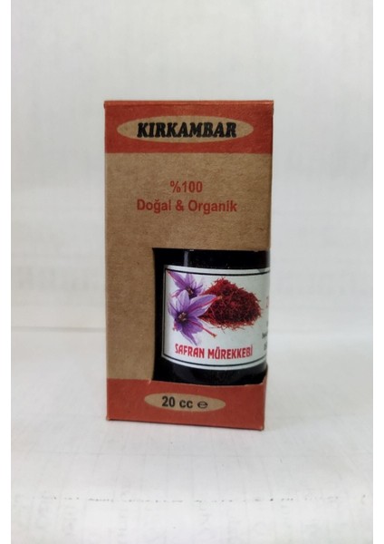 Safran Mürekkebi (Kırmızı) 20 cc