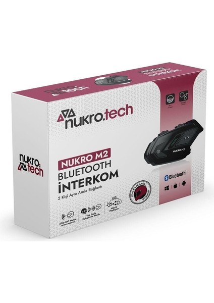 Nukro M2 Bluetooth Intercom Seti fırsatları