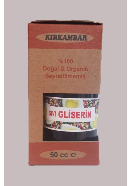 Sıvı Gliserin Yağı 50 cc