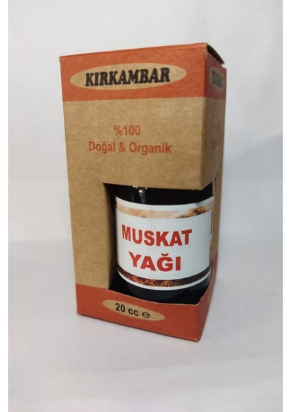 Muskat Yağı 20 cc