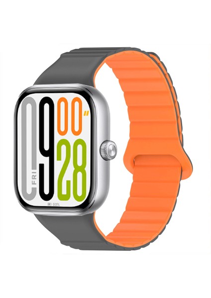 Redmi Watch 5 Uyumlu Kordon Yumuşak Silikon Kordon Güçlü Manyetik Strap Kayış