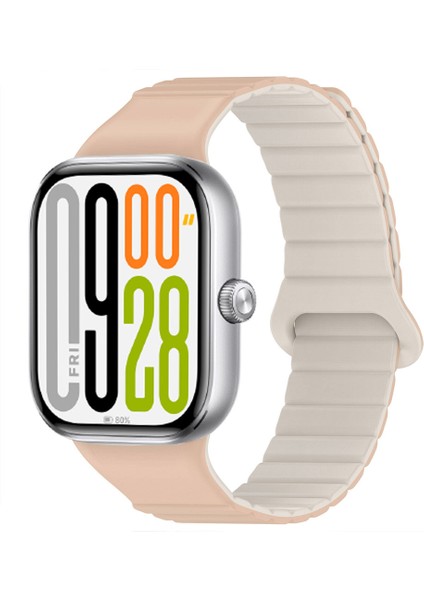 Redmi Watch 5 Uyumlu Kordon Yumuşak Silikon Kordon Güçlü Manyetik Strap Kayış