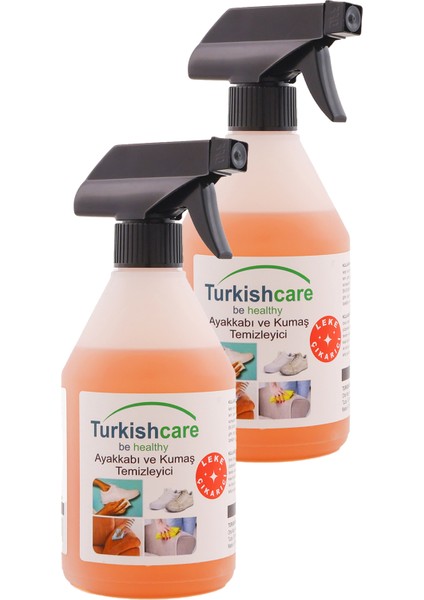 Ayakkabı Ve Kumaş Temizleme Spreyi 2x500 Ml 2 Li