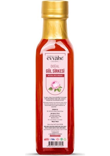 Gül Sirkesi 225 ml