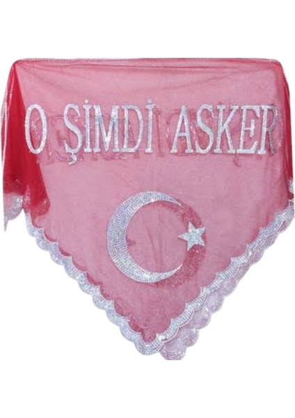 O Şimdi Asker Pullu Kırmızı