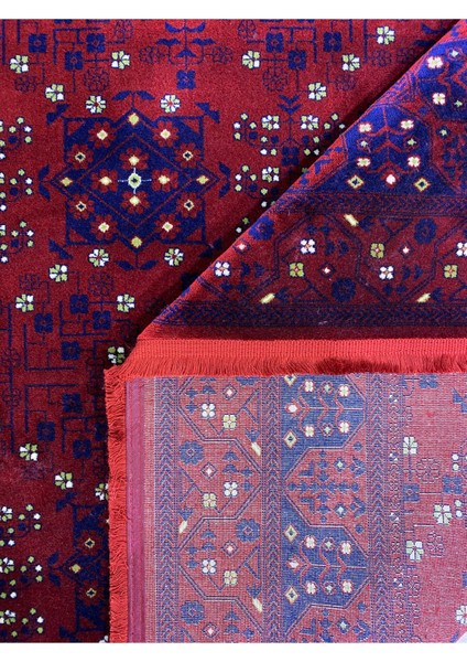 Kaşmiran , Osmalı Melodi Ipeksi Yün Tuşeli Triko Akrilik Saraylı Oturma Odası ve Salon Halısı