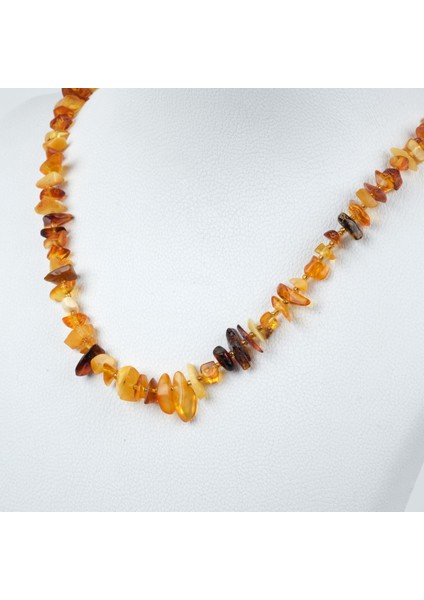 Doğal Damla Kehribar 46.5 Cm Kolye fiyatları