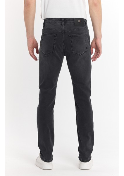 Erkek Koyu Gri Slimfit Kot Pantolon indirimleri