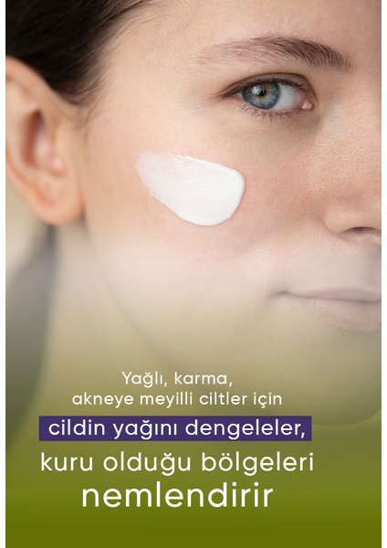 Organik Krem Çay Ağacı Yağı ve Kara Kafes Otu Özlü 50 ML