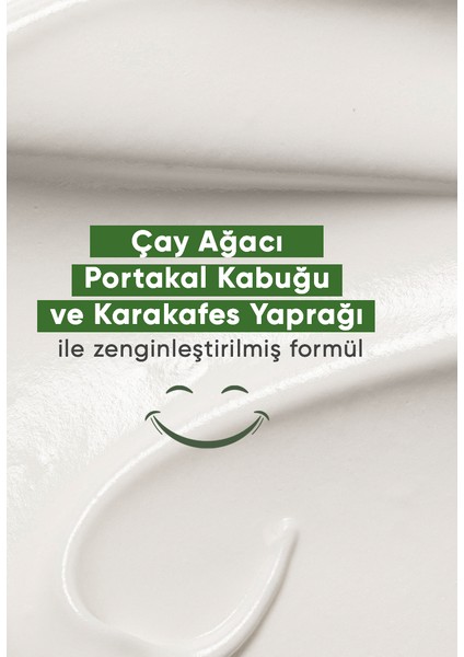 Organik Krem Çay Ağacı Yağı ve Kara Kafes Otu Özlü 50 ML