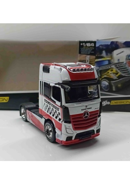 Dianomi Maisto 1:64 Ölçek Mercedes-Benz Actros // Tır Kupası Küçük Boy