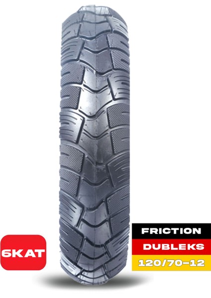 120/70-12 Friction Motosiklet Lastik