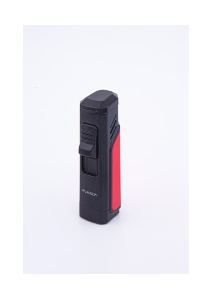 Kişiye Özel Parmida Kırmızı 3 Torch Özel Çakmak PCM0457