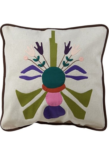 Ağacı Aplike Ikili Yastık Kılıfı fiyatları
