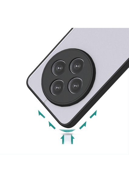 Xiaomi 14T Kılıf Mat Kamera Korumalı Renkli Tuşlu Sert Silikon Kapak (Hux)