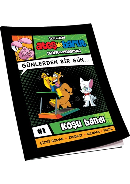 | Günlerden Bir Gün Çizgi Roman Serisi | #1 Koşu Bandı | Özgün & Komik & Güvenli & Temiz İçerik | Psikolog Onaylı | İlkokul & Ortaokul Seviyesi Çocuk Kitabı