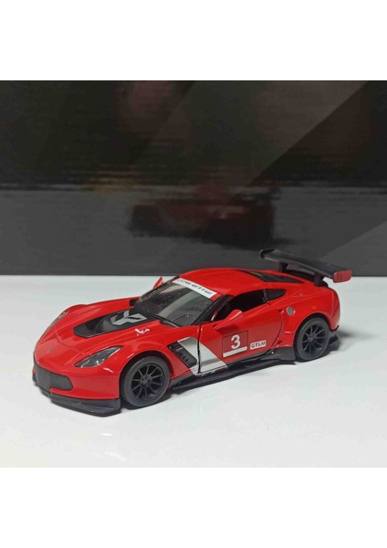 Dianomi Kinsmart 1:36 2016 Corvette C7. R//12 cm Çek Bırak Metal Araba fırsatları