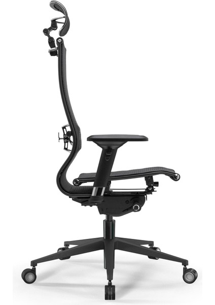 Samurai Ergonomik Fileli Yönetici Koltuğu / Ofis Sandalyesi - 30.3.15.AA - Siyah