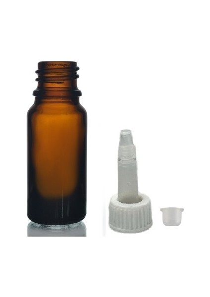 20 ml Kahverengi Cam Şişe Getamisin Kapak, 24 Adet